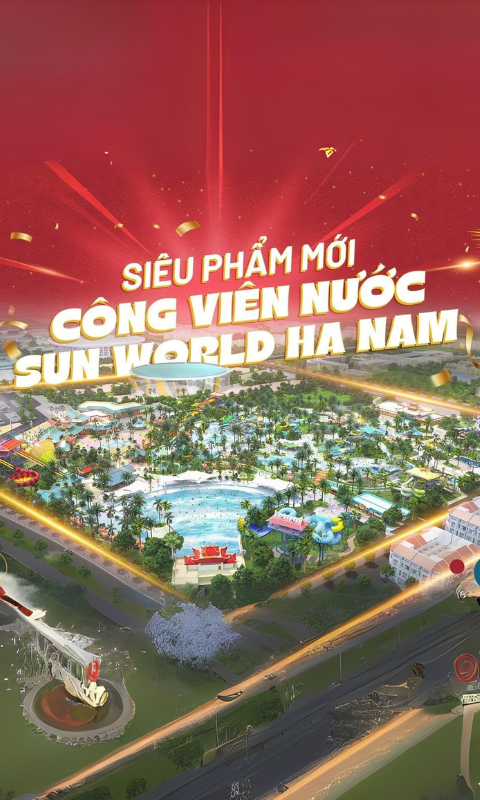 Sun World Hà Nam hero section background